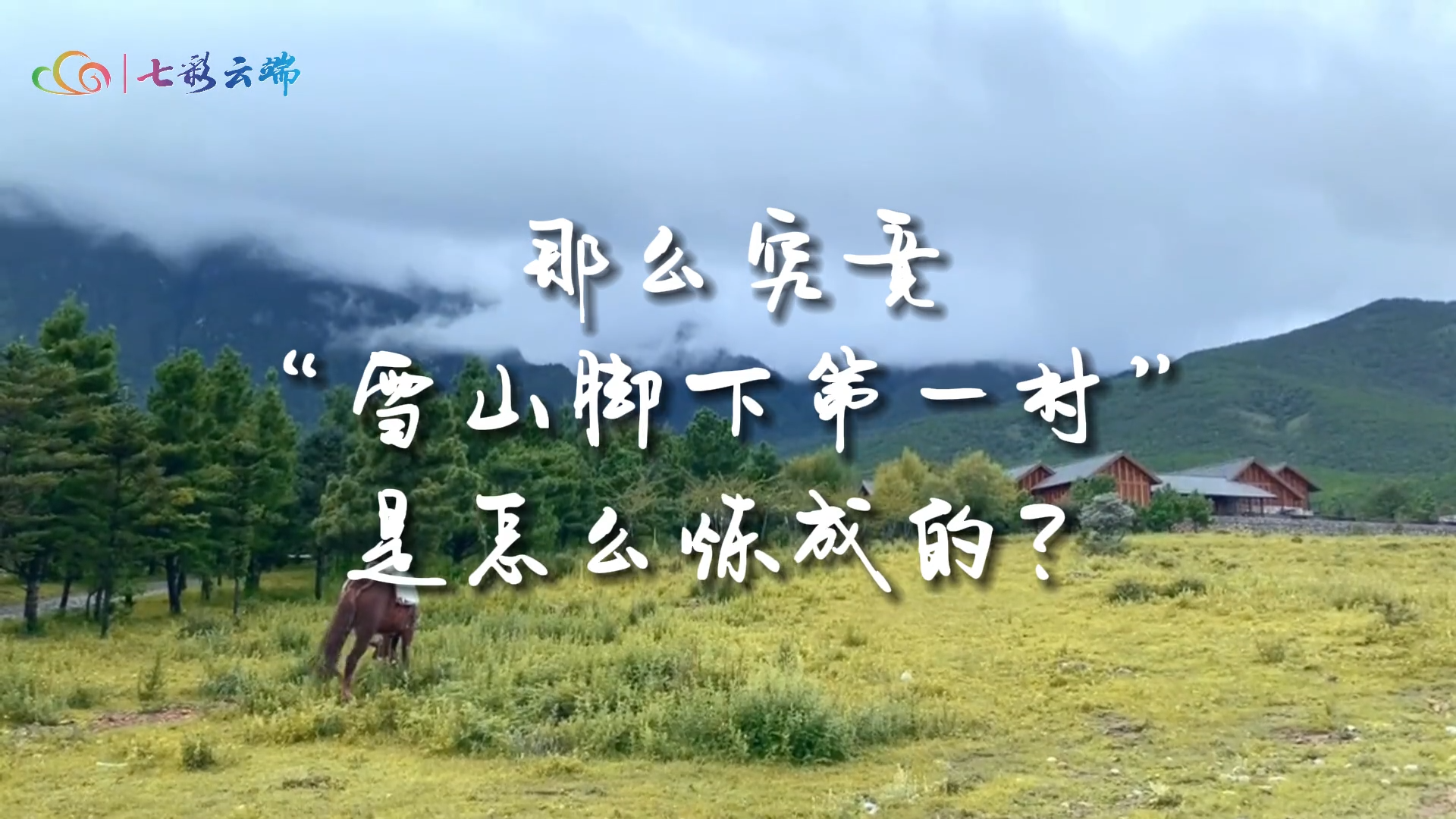 沪滇协作 | “雪山脚下第一村”是怎么炼成的？