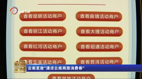 云南发放“清凉云南商旅消费券”
