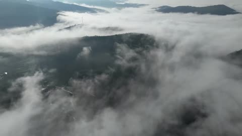初秋到轿子山邂逅一场绝美云海